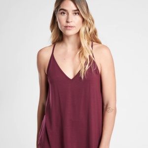Athleta Nighttime Bliss Pajamas (set) Burgundy
